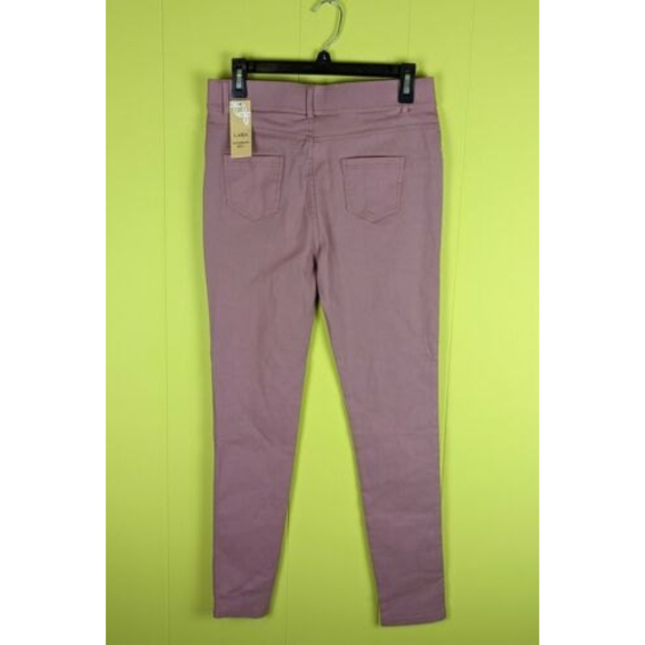 LARA FASHION Junior L Dusty Pink Pull On Skinny Jeggings - Picture 2 of 12